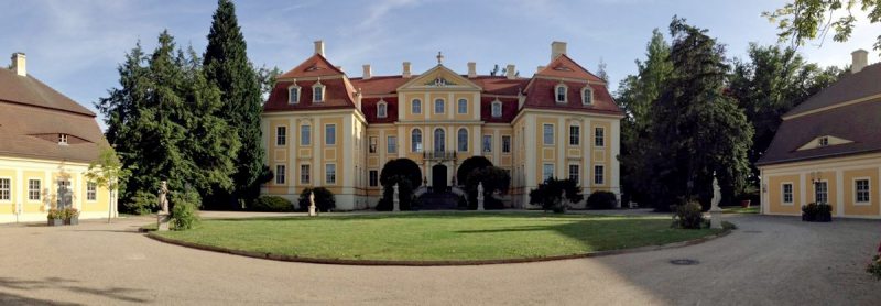 Panorama Barockschloss Rammenau Panorama Barockschloss Rammenau