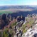 Ausblick von den Schrammsteine