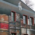 Bücher an der Wand