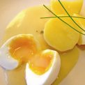Eier in Senfsauce