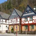 restaurierte Fachwerkhäuser in